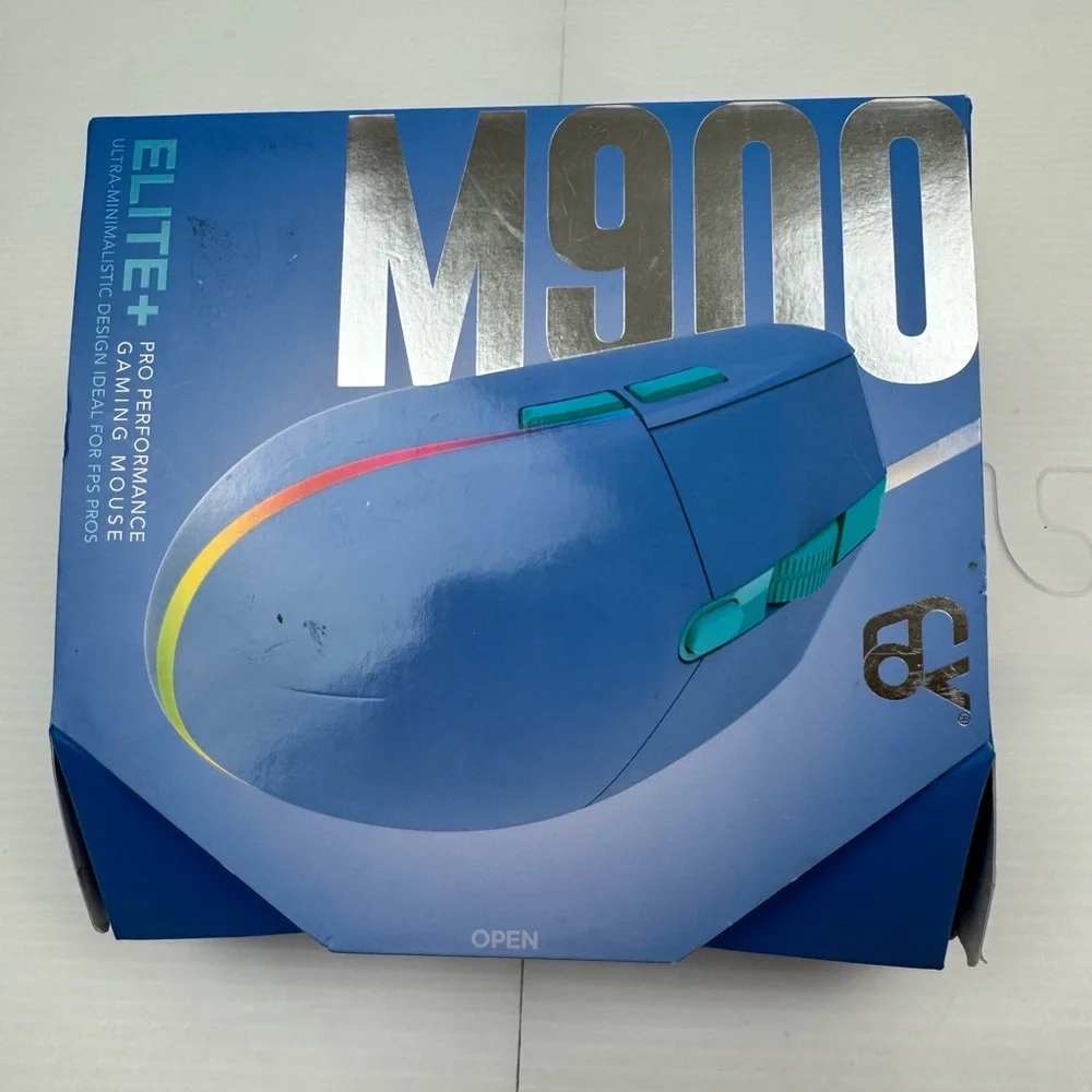 NEW Gaming Mouse | CYLO M900 Elite+ Pro Performance 6D Button Led Lit Wired